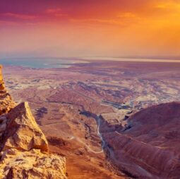 Coucher de soleil à Massada, excursion à Ein Gedi et à la Mer Morte